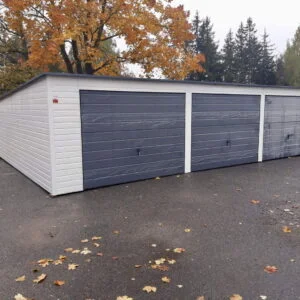Garaż blaszany Premium trzystanowiskowy 10x6