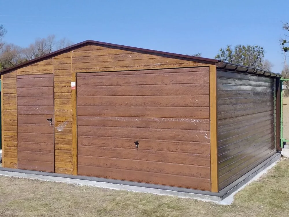Garaż blaszany Premium dwuspadowy 5x5