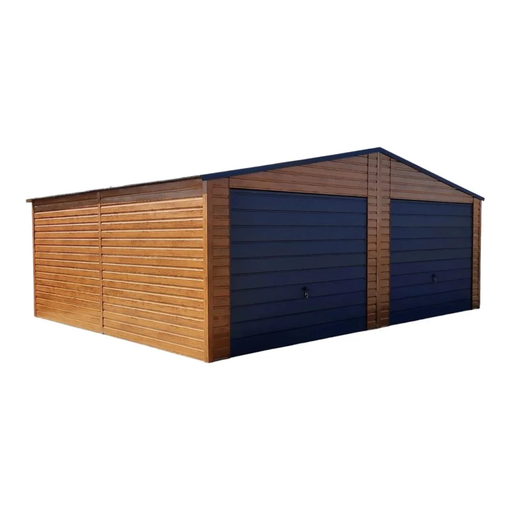 Garaż blaszany Premium dwuspadowy 7x6