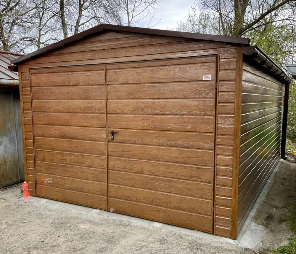 Garaż blaszany Premium dwuspadowy 4x5
