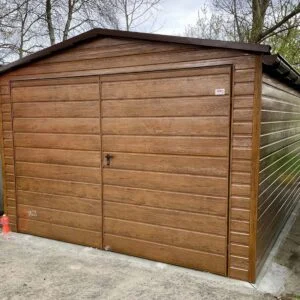 Garaż blaszany Premium dwuspadowy 4x5