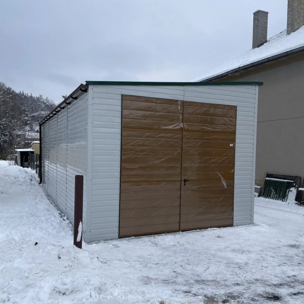 Hala magazynowa z blachy trapezowej 5x12 - obrazek 3