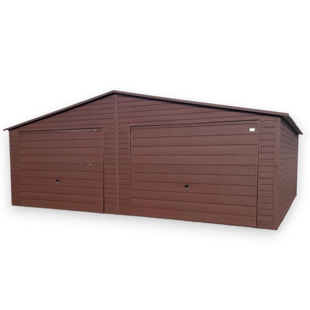 Garaż blaszany Premium dwuspadowy 6x5