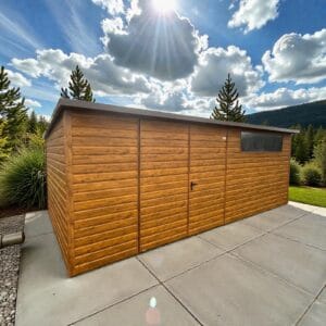 Domek ogrodowy narzędziowy 6x3 kolor drewnopodobny