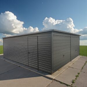 Garaż blaszany Premium dwustanowiskowy 6×5