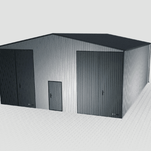 Hala magazynowa z blachy trapezowej 9x12