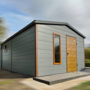 Domek ogrodowy 3x6 ocieplany z płyty warstwowej