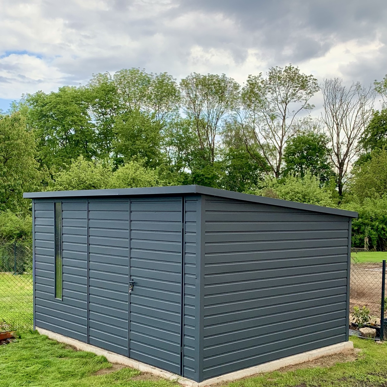domek ogrodowy 4x3,5 m