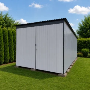 Garaż blaszany standard 3 x 5 m kolor biały