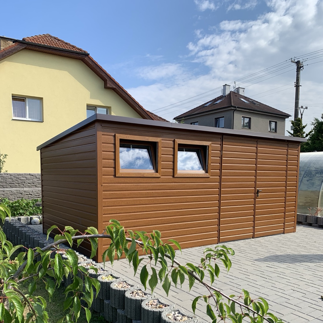 Domek ogrodowy narzędziowy 5x3 m